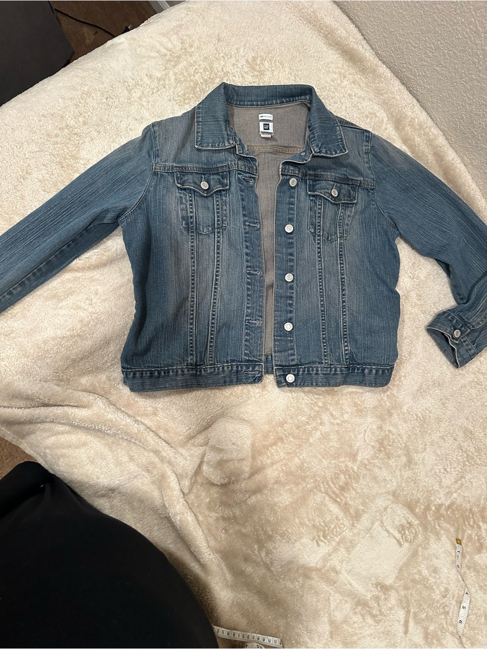 GAP Stretch Women Blue Denim Jacket